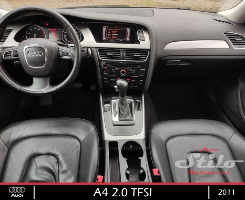 A4 2.0 TFSI 16V 183CV GASOLINA 4P MULTITRONIC - 2011 - BENTO GONçALVES