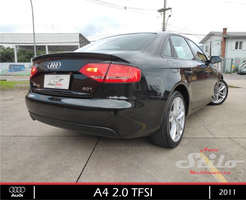 A4 2.0 TFSI 16V 183CV GASOLINA 4P MULTITRONIC - 2011 - BENTO GONçALVES