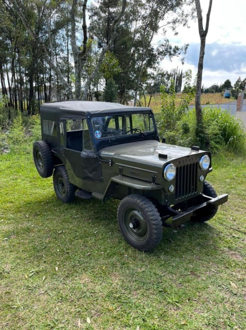 JEEP 2.3 CJ-5 4 CILINDROS 8V GASOLINA MANUAL - 1953 - FARROUPILHA