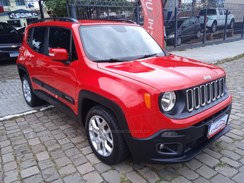 RENEGADE 1.8 16V FLEX LONGITUDE 4P AUTOMÁTICO - 2016 - CAXIAS DO SUL