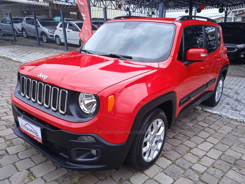 RENEGADE 1.8 16V FLEX LONGITUDE 4P AUTOMÁTICO - 2016 - CAXIAS DO SUL