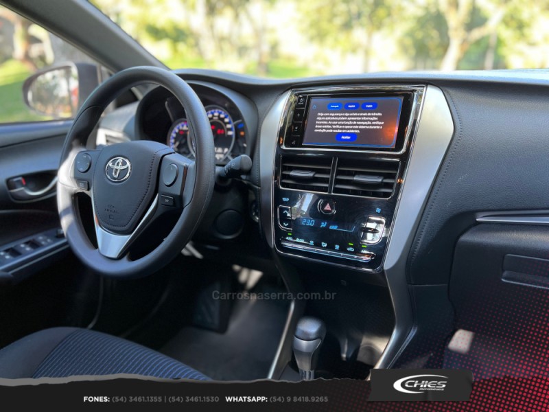 YARIS 1.5 XL PLUS CONNECT 16V FLEX 4P AUTOMÁTICO - 2022 - CARLOS BARBOSA