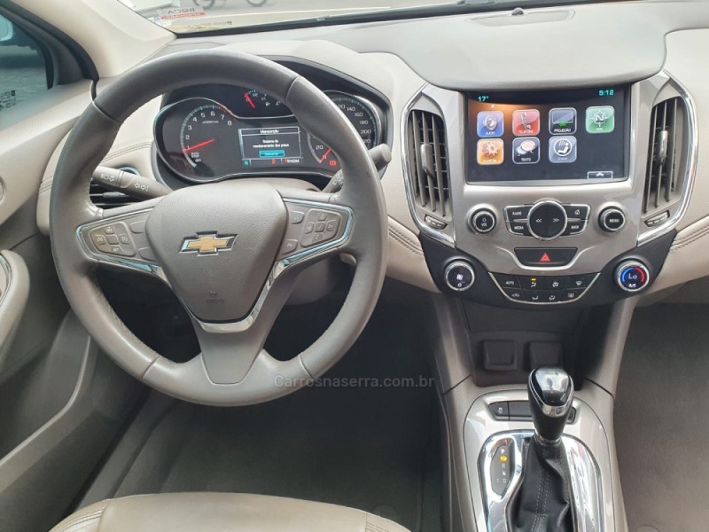 CRUZE 1.4 TURBO LTZ 16V FLEX 4P AUTOMÁTICO - 2017 - CAXIAS DO SUL