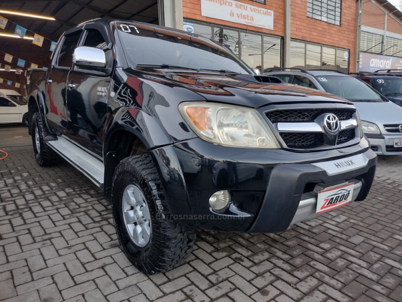 HILUX 3.0 SRV 4X4 CD 16V TURBO INTERCOOLER DIESEL 4P MANUAL - 2007 - CAXIAS DO SUL