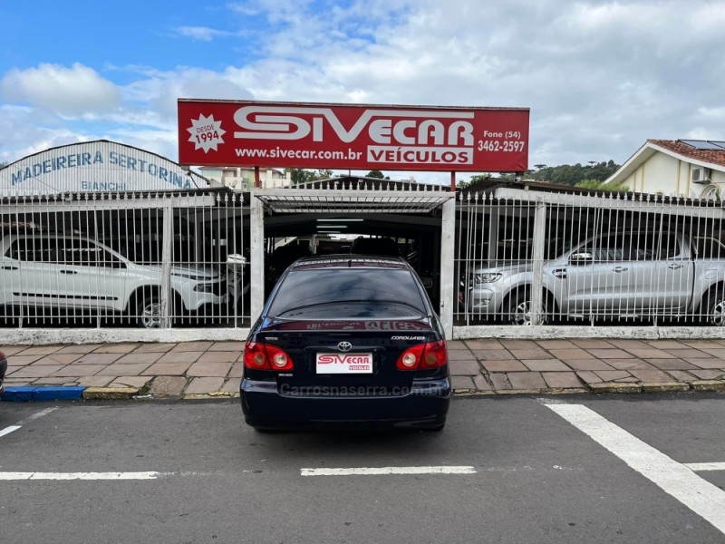 COROLLA 1.8 XEI 16V FLEX 4P MANUAL - 2008 - GARIBALDI