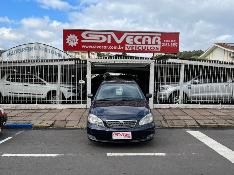 COROLLA 1.8 XEI 16V FLEX 4P MANUAL - 2008 - GARIBALDI