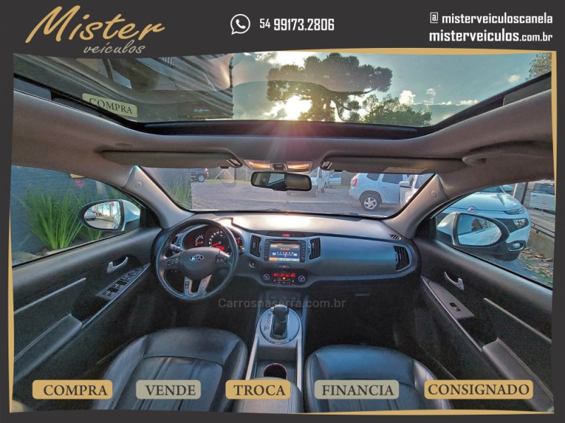 SPORTAGE 2.0 EX 4X2 16V FLEX 4P AUTOMÁTICO - 2016 - CANELA