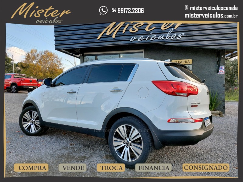 SPORTAGE 2.0 EX 4X2 16V FLEX 4P AUTOMÁTICO - 2016 - CANELA