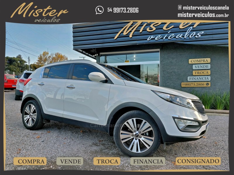 SPORTAGE 2.0 EX 4X2 16V FLEX 4P AUTOMÁTICO - 2016 - CANELA