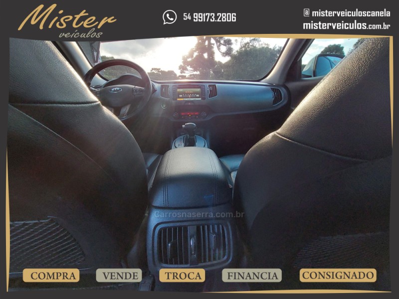 SPORTAGE 2.0 EX 4X2 16V FLEX 4P AUTOMÁTICO - 2016 - CANELA