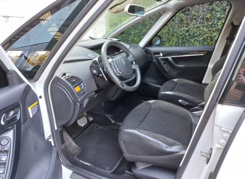 GRAND C4 2.0 I PICASSO EXCLUSIVE 16V GASOLINA 4P AUTOMÁTICO - 2013 - CAXIAS DO SUL