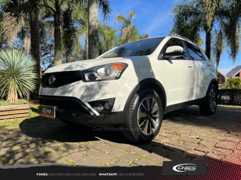 KORANDO 2.0 GL 4X4 16V TURBO DIESEL 4P AUTOMÁTICO - 2015 - CARLOS BARBOSA