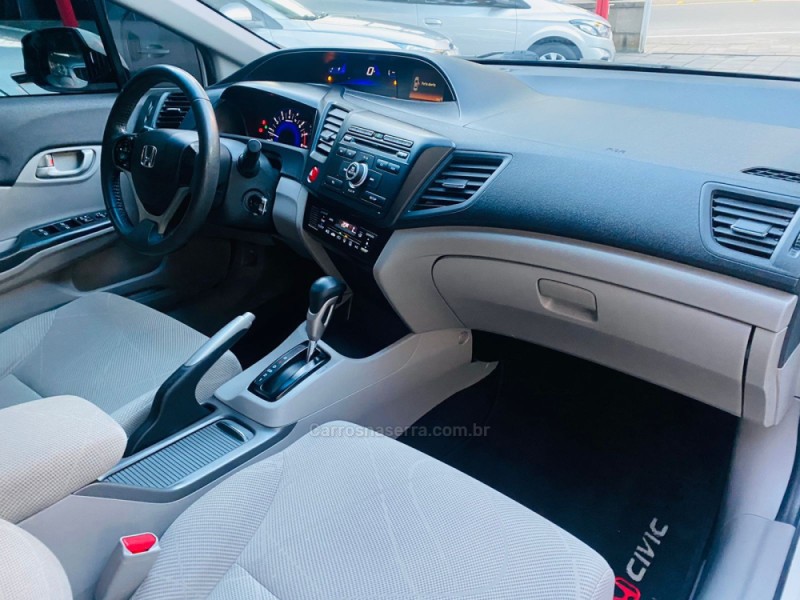 CIVIC 1.8 LXS 16V GASOLINA 4P AUTOMÁTICO - 2015 - CAXIAS DO SUL