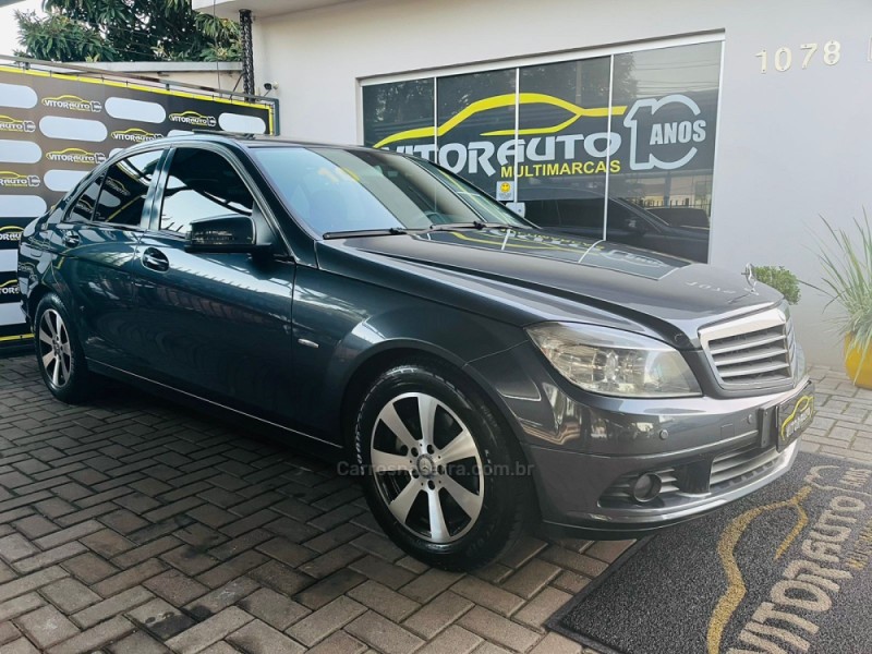 c 200 k 1.8 avantgarde kompressor gasolina 4p automatico 2010 estancia velha