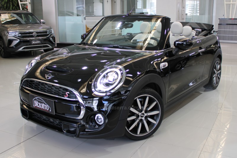 cooper 2.0 s cabrio 16v turbo gasolina 2p automatico 2020 caxias do sul
