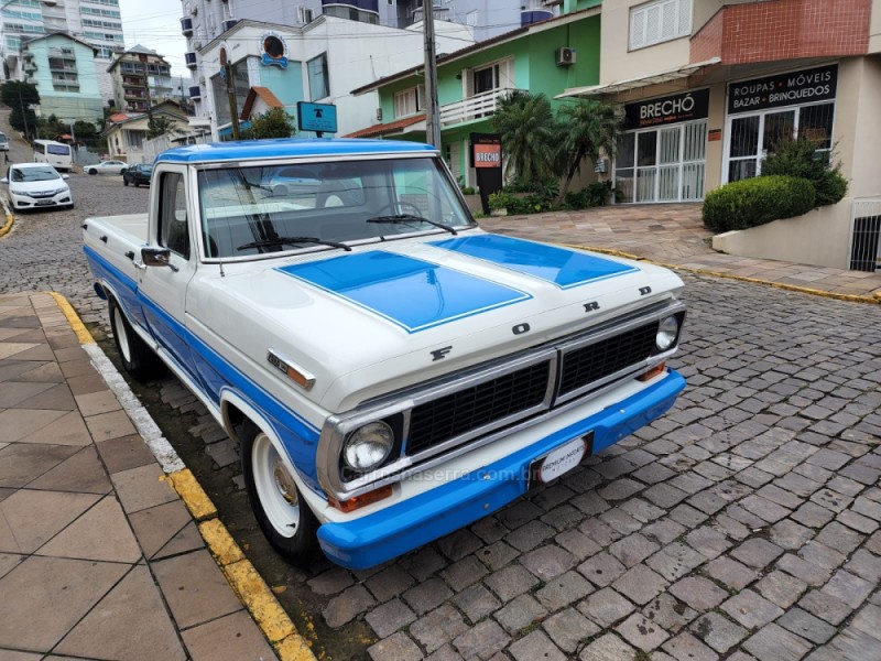 F-100 3.6 SUPER GASOLINA 2P MANUAL - 1980 - BENTO GONçALVES