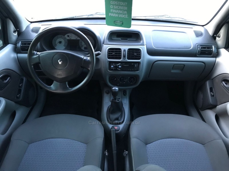 CLIO 1.0 EXPRESSION SEDAN 16V GASOLINA 4P MANUAL - 2008 - CAXIAS DO SUL