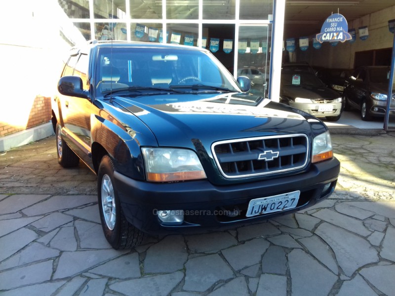 BLAZER 2.8 DLX 4X4 12V TURBO INTERCOOLER DIESEL 4P MANUAL - 2001 - FLORES DA CUNHA
