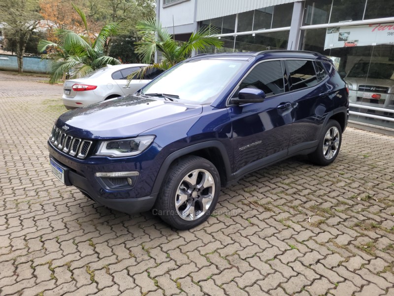 compass 2.0 longitude td350 turbo diesel 4x4 4p automatico 2020 nova prata