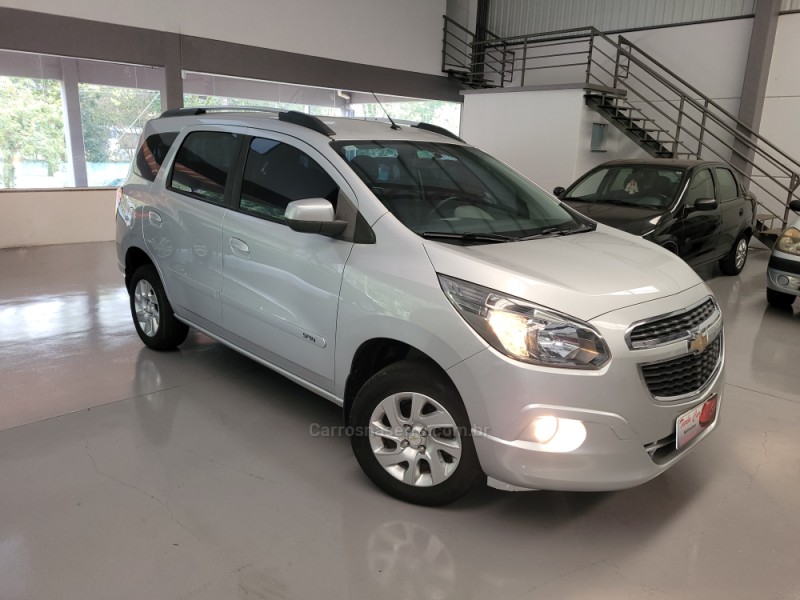 spin 1.8 ltz 8v flex 4p automatico 2016 nova prata