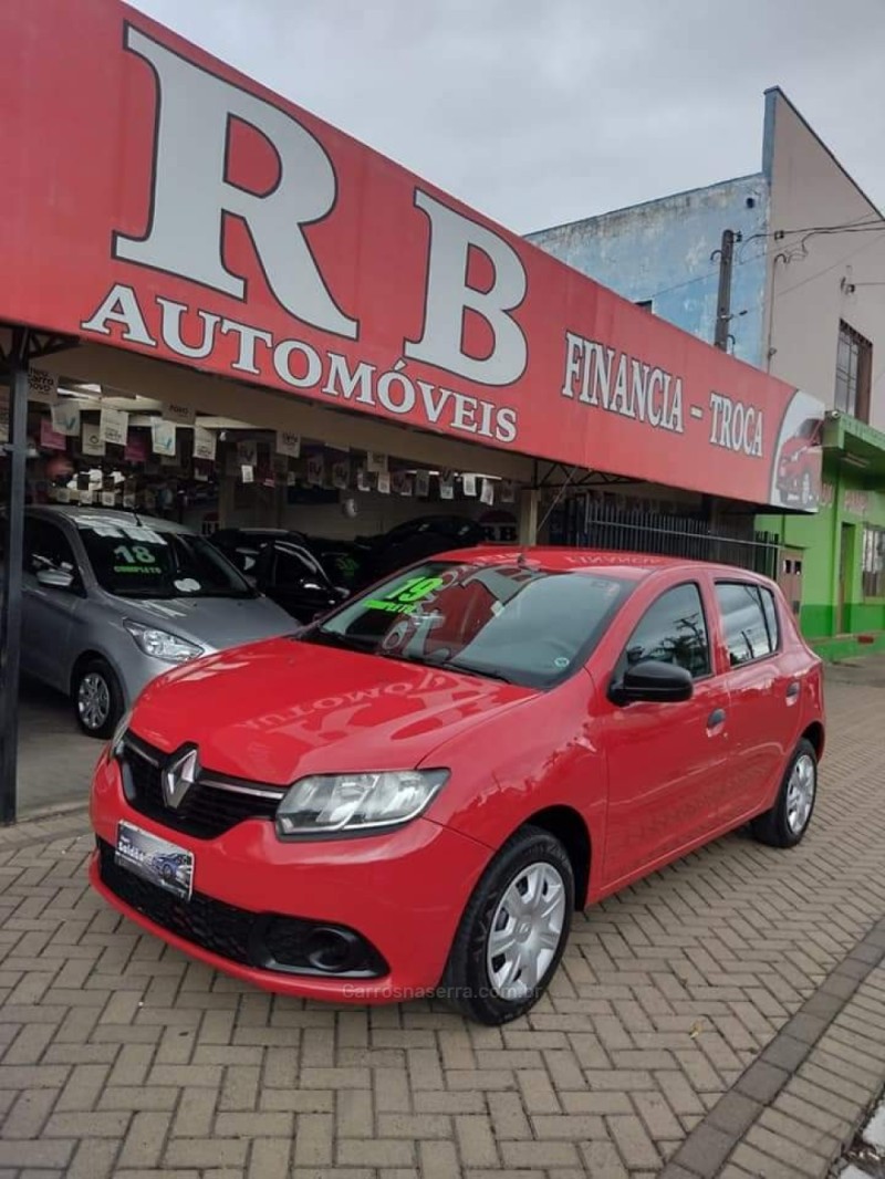 SANDERO 1.0 AUTHENTIQUE 16V FLEX 4P MANUAL - 2019 - PAROBé