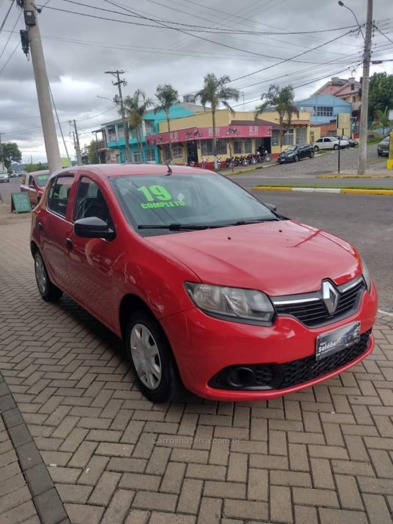 SANDERO 1.0 AUTHENTIQUE 16V FLEX 4P MANUAL - 2019 - PAROBé