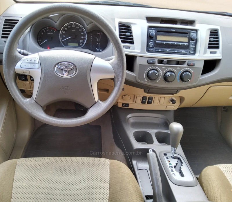 HILUX SW4 2.7 SR 4X2 16V FLEX 4P MANUAL - 2012 - NãO-ME-TOQUE