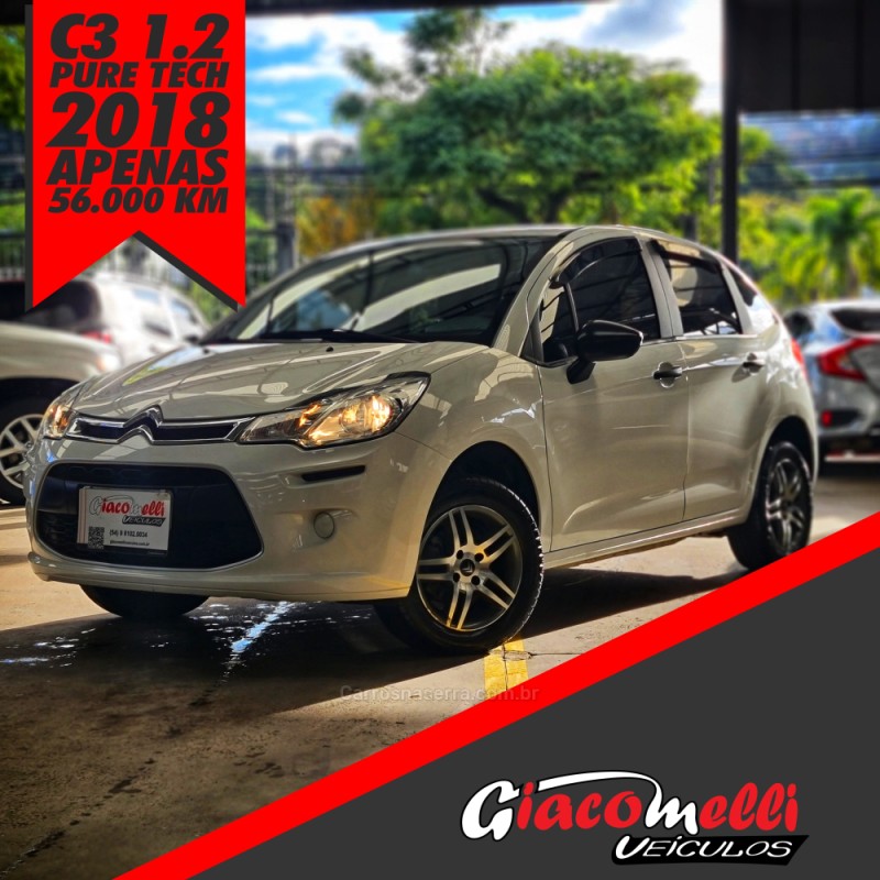 c3  1.2 attraction pure tech 12v 4p manual 2018 caxias do sul
