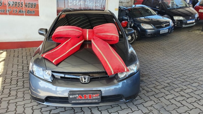 CIVIC 1.8 LXS 16V GASOLINA 4P MANUAL - 2008 - CAXIAS DO SUL