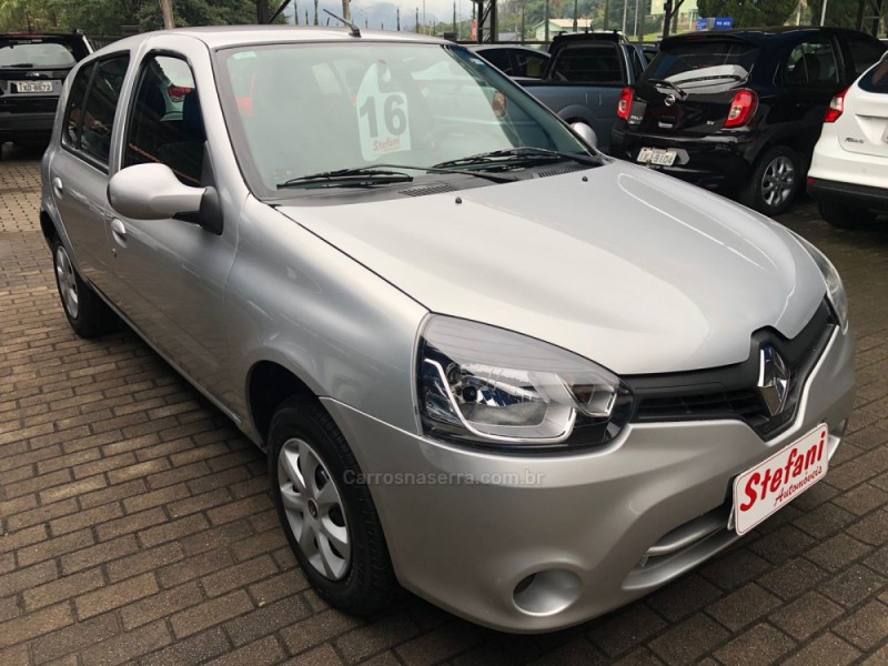 CLIO 1.0 EXPRESSION 16V FLEX 4P MANUAL - 2016 - FELIZ
