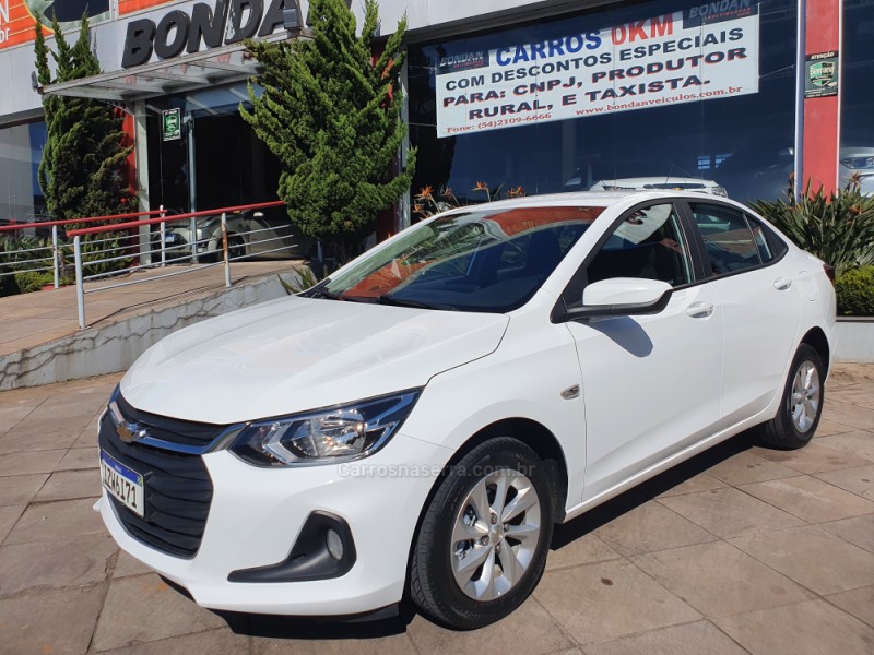 ONIX 1.0  LTZ 8V TURBO FLEX 4P AUTOMÁTICO - 2021 - FARROUPILHA