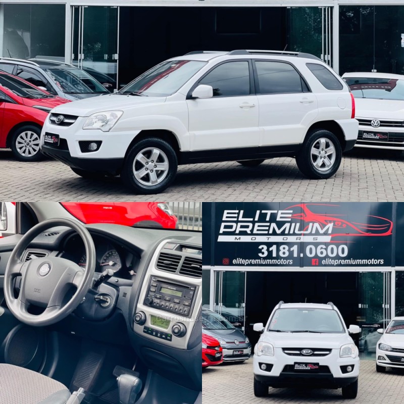 sportage 2.0 ex 4x2 16v gasolina 4p automatico 2010 estancia velha