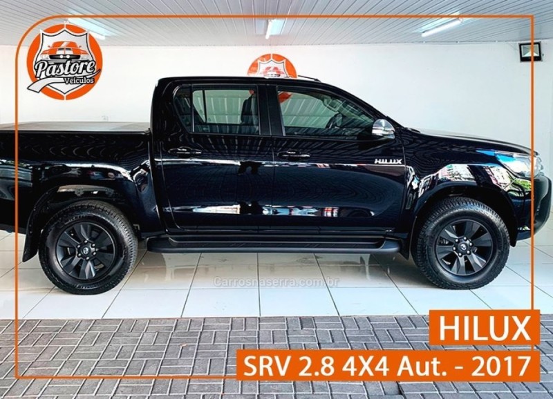 HILUX 2.8 SRV 4X4 CD 16V DIESEL 4P AUTOMÁTICO - 2017 - VACARIA