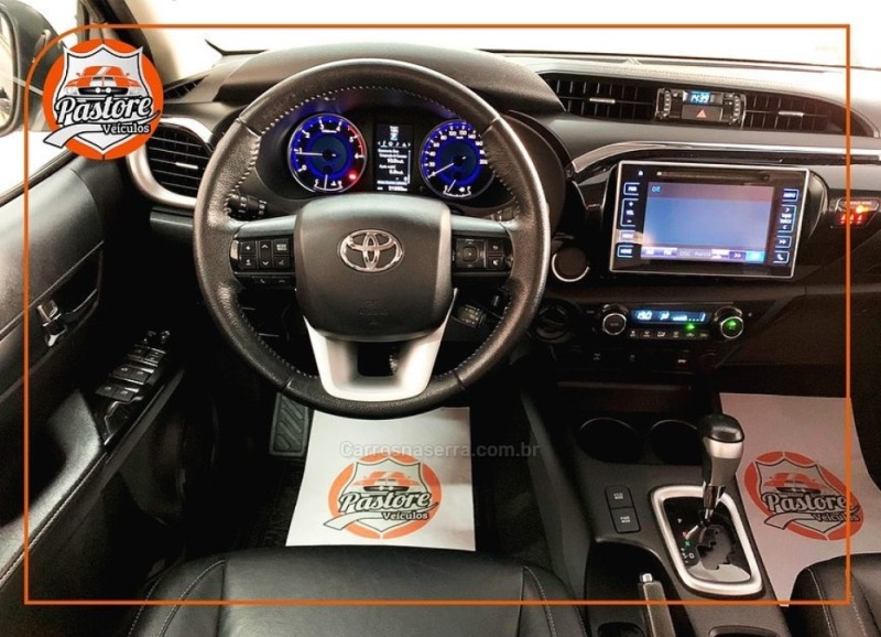 HILUX 2.8 SRV 4X4 CD 16V DIESEL 4P AUTOMÁTICO - 2017 - VACARIA