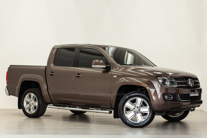 AMAROK 2.0 HIGHLINE 4X4 CD 16V TURBO INTERCOOLER DIESEL 4P AUTOMÁTICO - 2013 - CARLOS BARBOSA