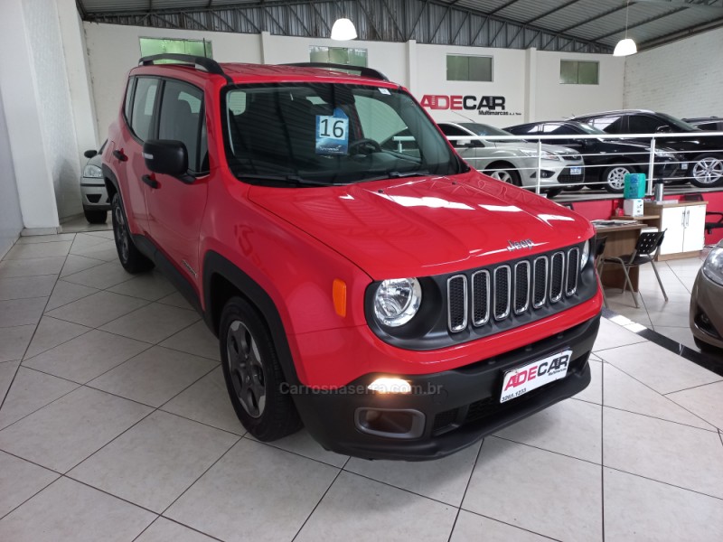 renegade 1.8 16v flex sport 4p automatico 2016 farroupilha