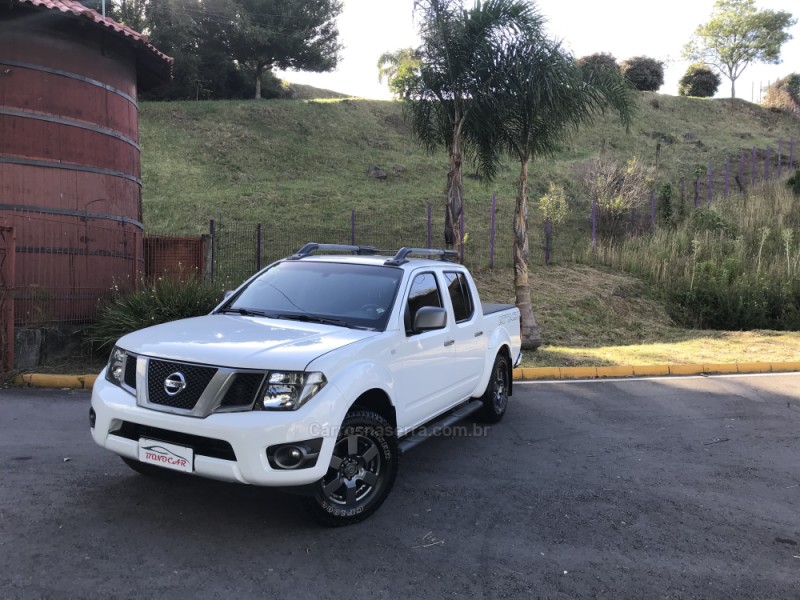frontier 2.5 sv attack 4x4 cd turbo eletronic diesel 4p automatico 2015 caxias do sul