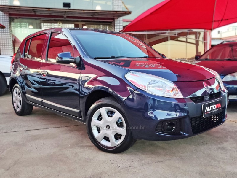 SANDERO 1.6 EXPRESSION 8V FLEX 4P MANUAL - 2012 - SAPIRANGA