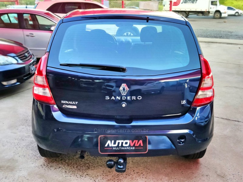 SANDERO 1.6 EXPRESSION 8V FLEX 4P MANUAL - 2012 - SAPIRANGA
