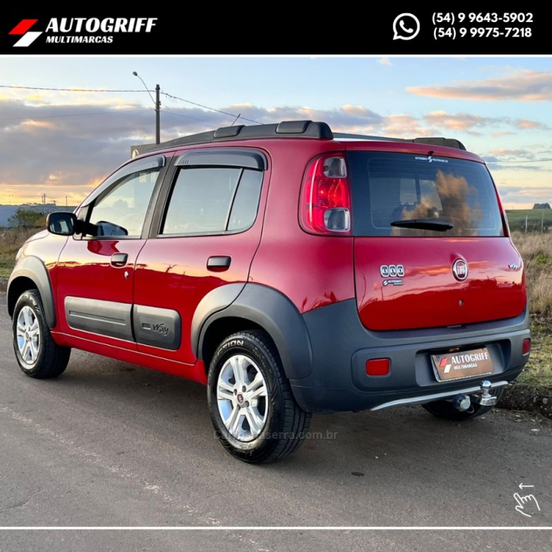 UNO 1.0 EVO WAY 8V FLEX 4P MANUAL - 2014 - VACARIA
