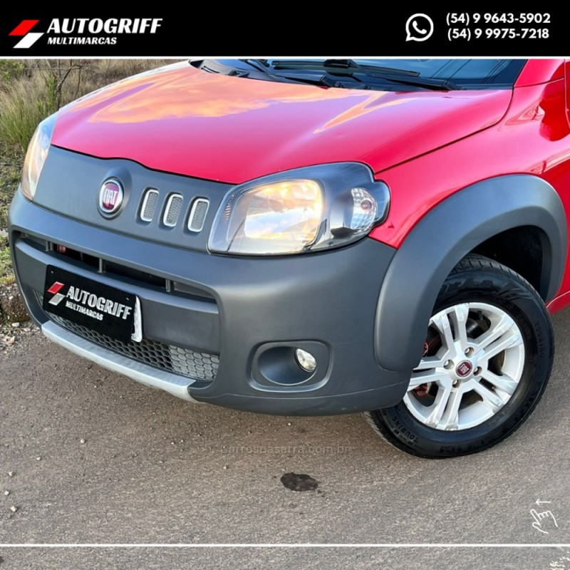 UNO 1.0 EVO WAY 8V FLEX 4P MANUAL - 2014 - VACARIA