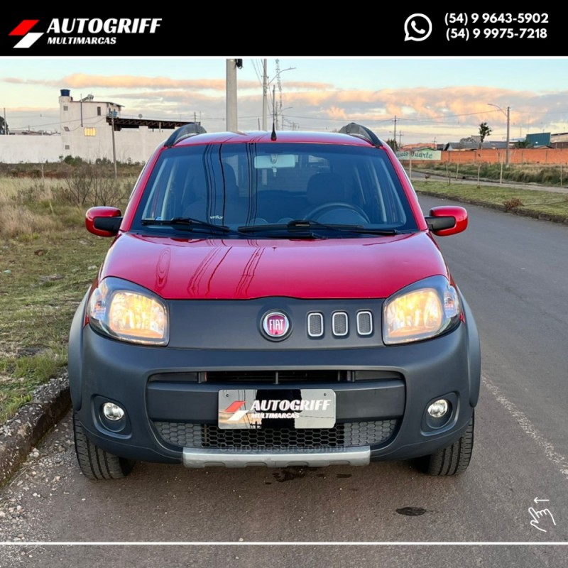 UNO 1.0 EVO WAY 8V FLEX 4P MANUAL - 2014 - VACARIA