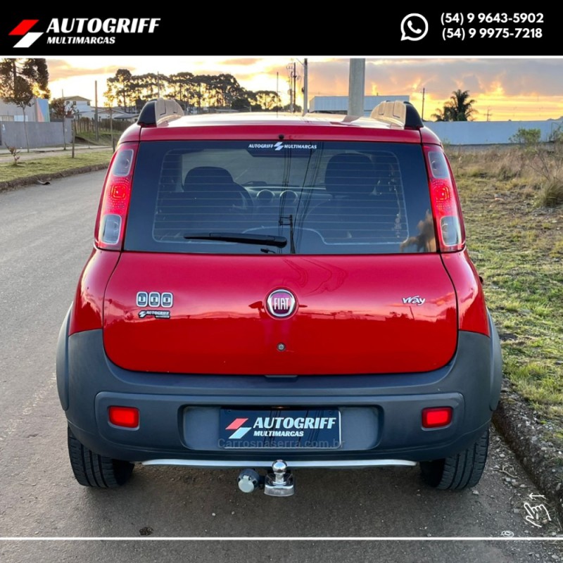 UNO 1.0 EVO WAY 8V FLEX 4P MANUAL - 2014 - VACARIA