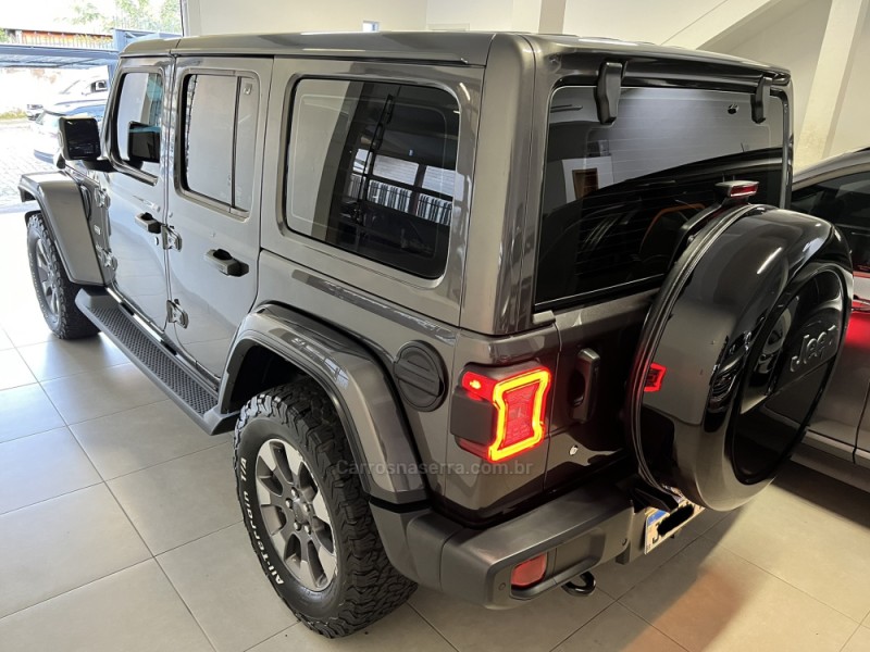 WRANGLER 2.0 SAHARA OVERLAND 4X4 16V GASOLINA 4P AUTOMÁTICO - 2020 - CARLOS BARBOSA