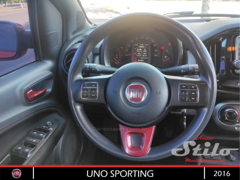 UNO 1.4 EVO SPORTING 8V FLEX 4P MANUAL - 2016 - BENTO GONçALVES