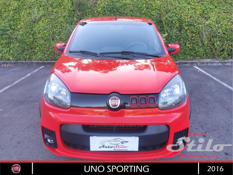 UNO 1.4 EVO SPORTING 8V FLEX 4P MANUAL - 2016 - BENTO GONçALVES