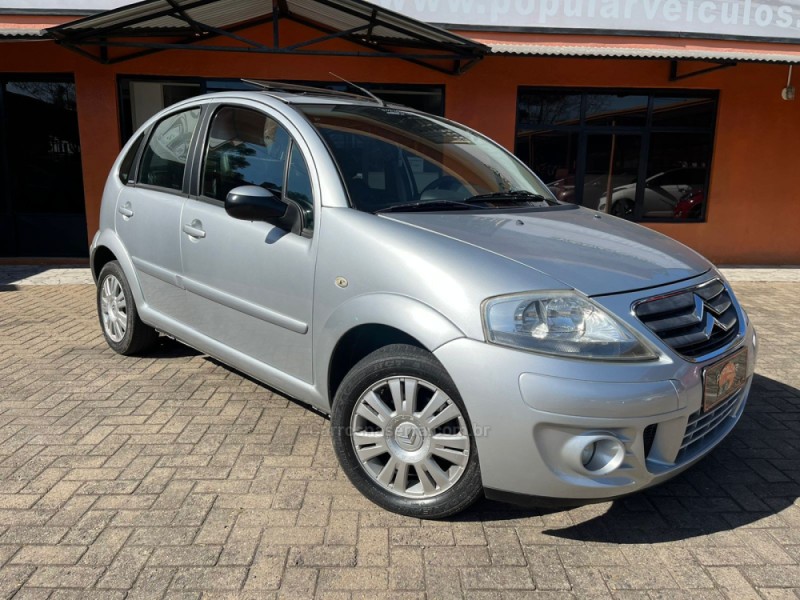 c3 1.6 exclusive 16v flex 4p automatico 2011 canela