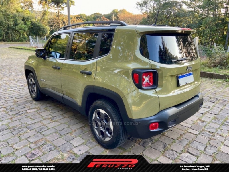 RENEGADE 1.8 16V FLEX SPORT 4P MANUAL - 2016 - NOVA PRATA
