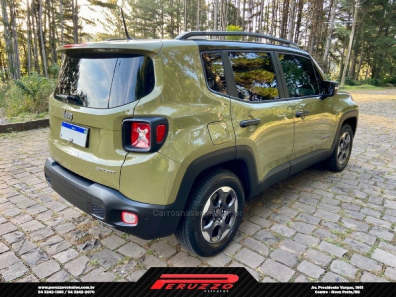RENEGADE 1.8 16V FLEX SPORT 4P MANUAL - 2016 - NOVA PRATA