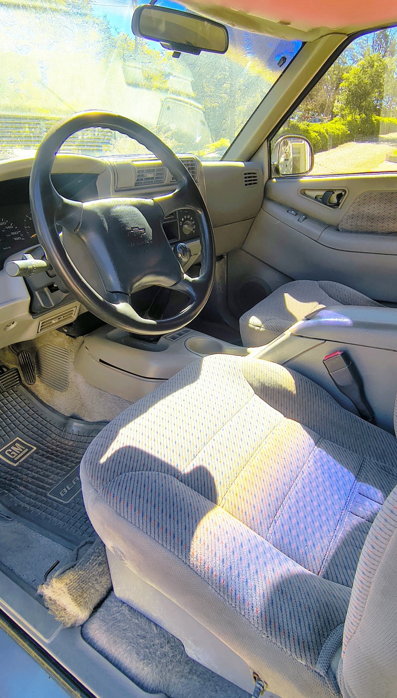 BLAZER 4.3 SFI DLX 4X2 V6 12V GASOLINA 4P MANUAL - 1997 - FARROUPILHA